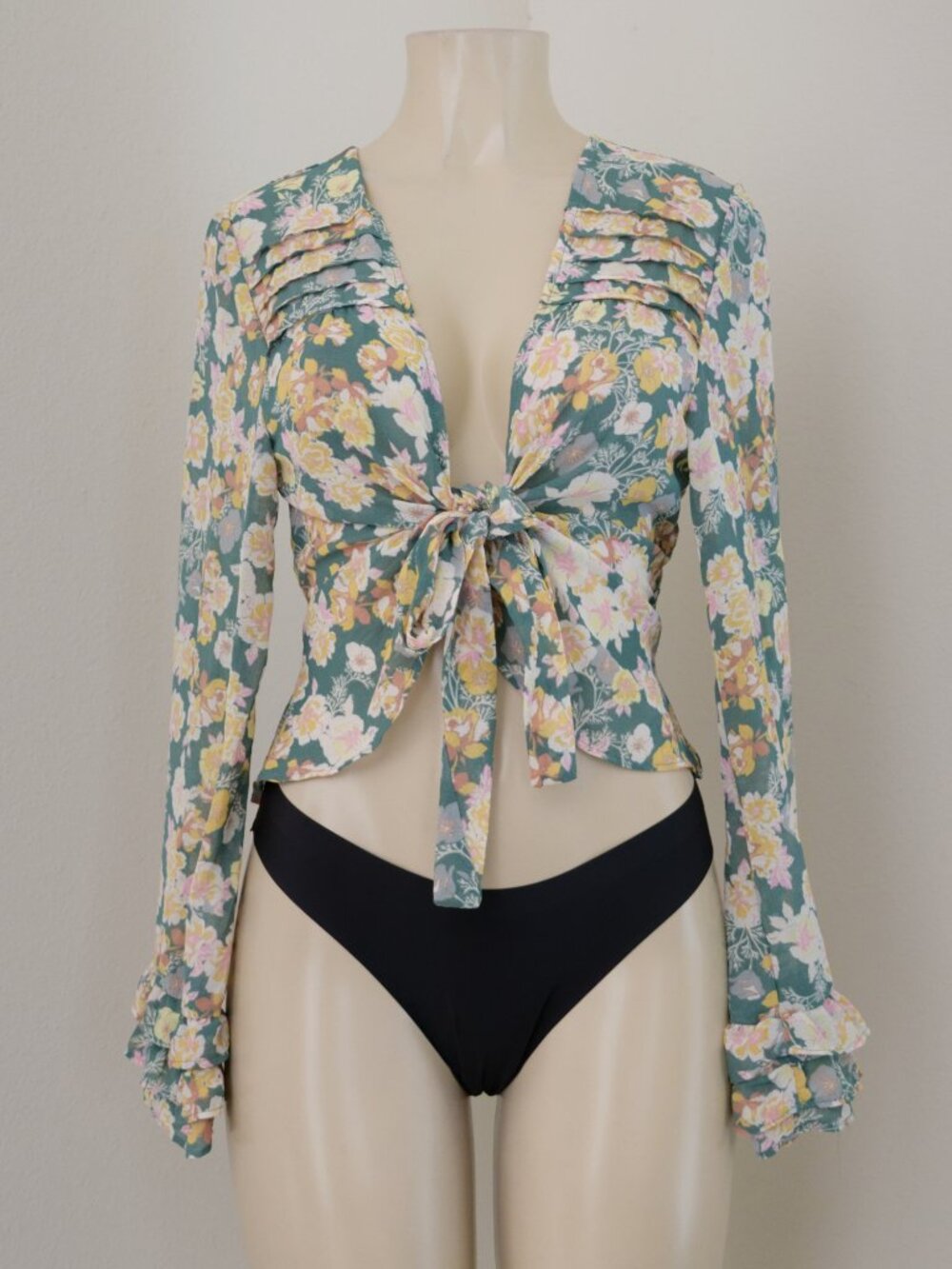 FREE PEOPLE - Maybel Floral Blouse